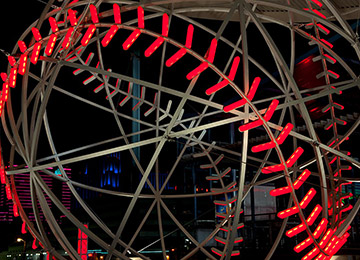 Reno Aces Baseball Sculpture