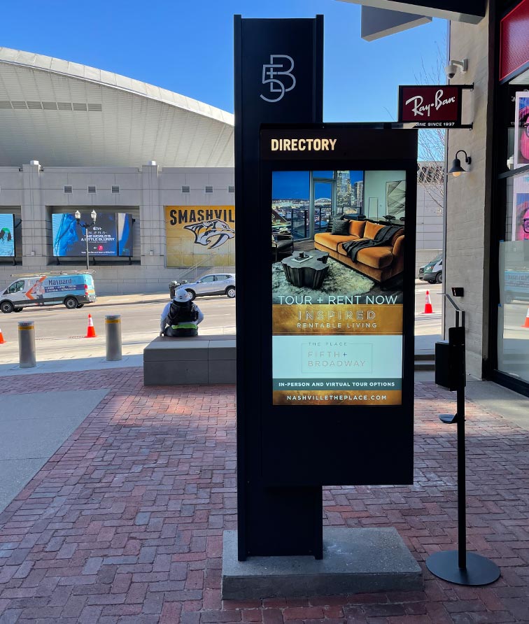 Fifth + Broadway Streetscape Kiosk