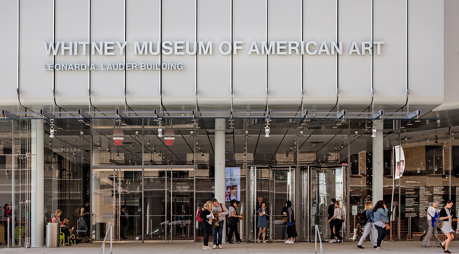 Whitney Museum Branding Signage